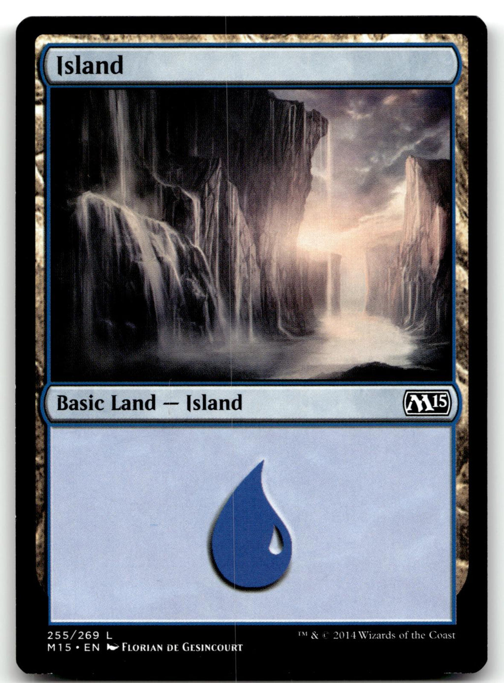 Island (255) 255 Land Magic 2015 (M15) Magic: The Gathering Near Mint