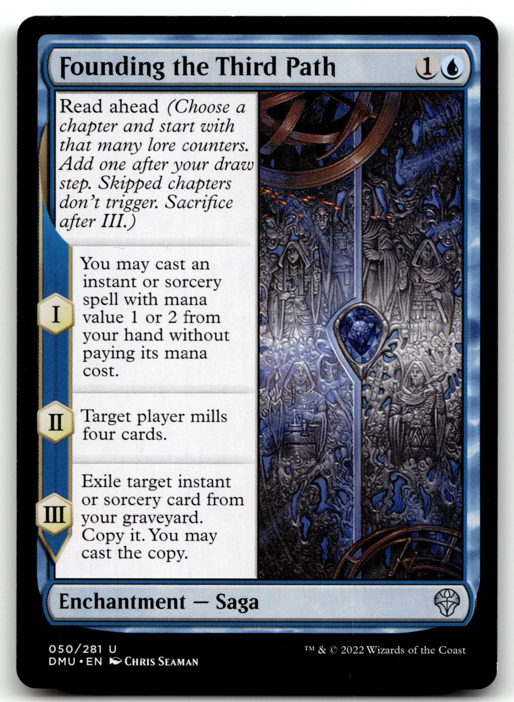 Founding the Third Path 50 Uncommon Dominaria United Magic: The Gathering NM