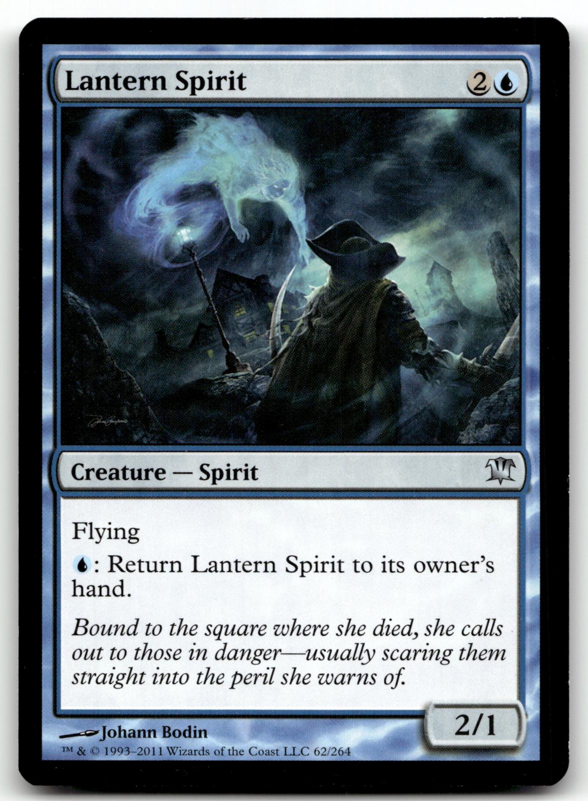 Lantern Spirit 62 Uncommon Innistrad Magic: The Gathering Near Mint