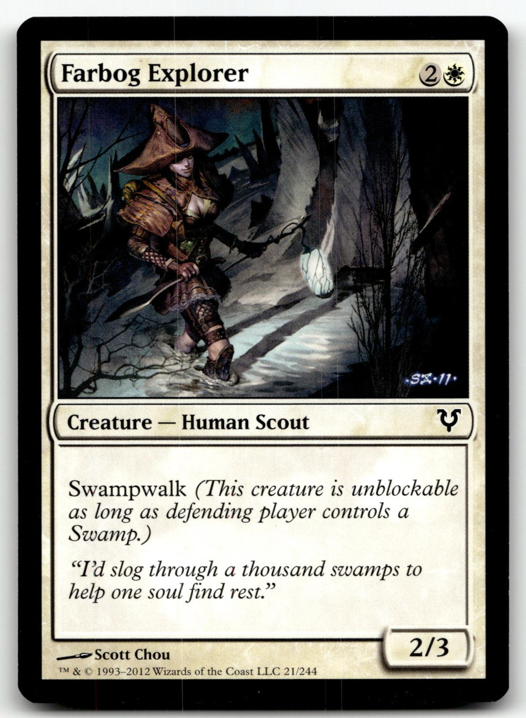 Farbog Explorer 21 Common Avacyn Restored Magic: The Gathering Near Mint