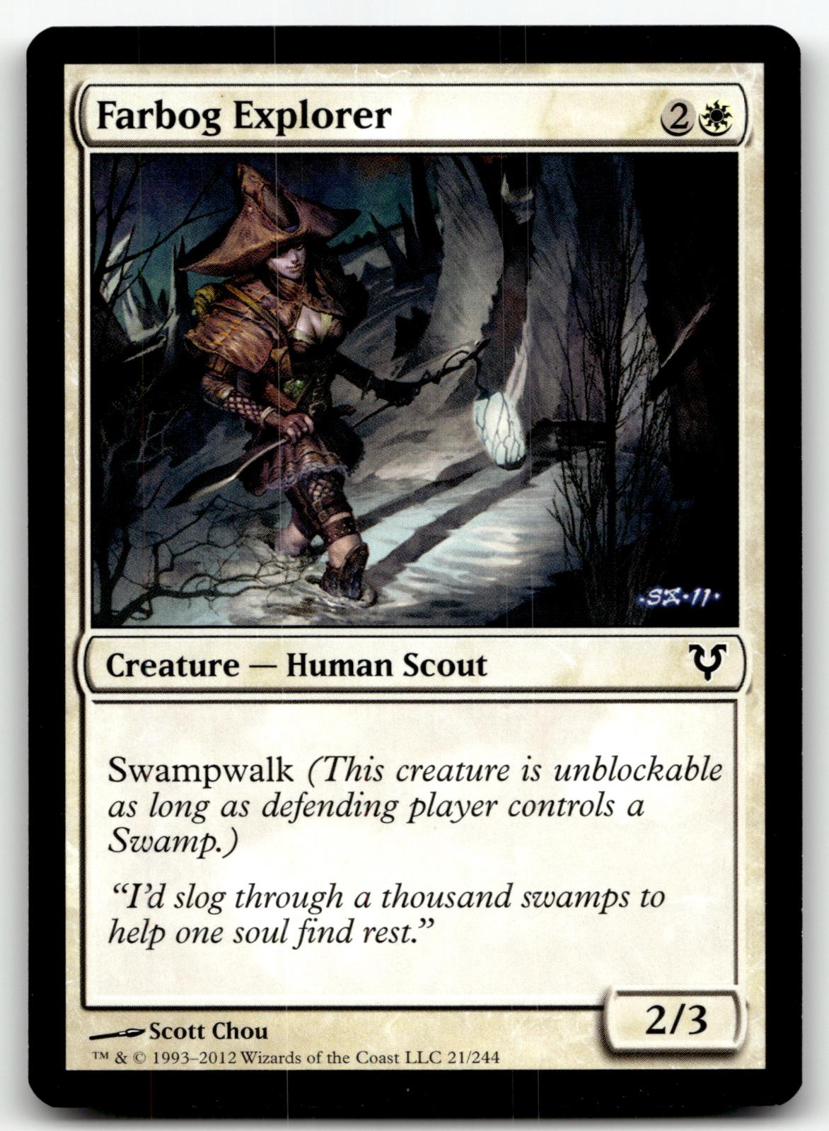 Farbog Explorer 21 Common Avacyn Restored Magic: The Gathering Near Mint