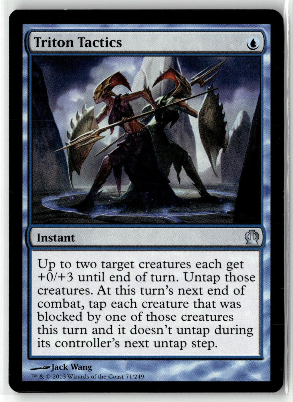 Triton Tactics 71 Uncommon Theros Magic: The Gathering Near Mint