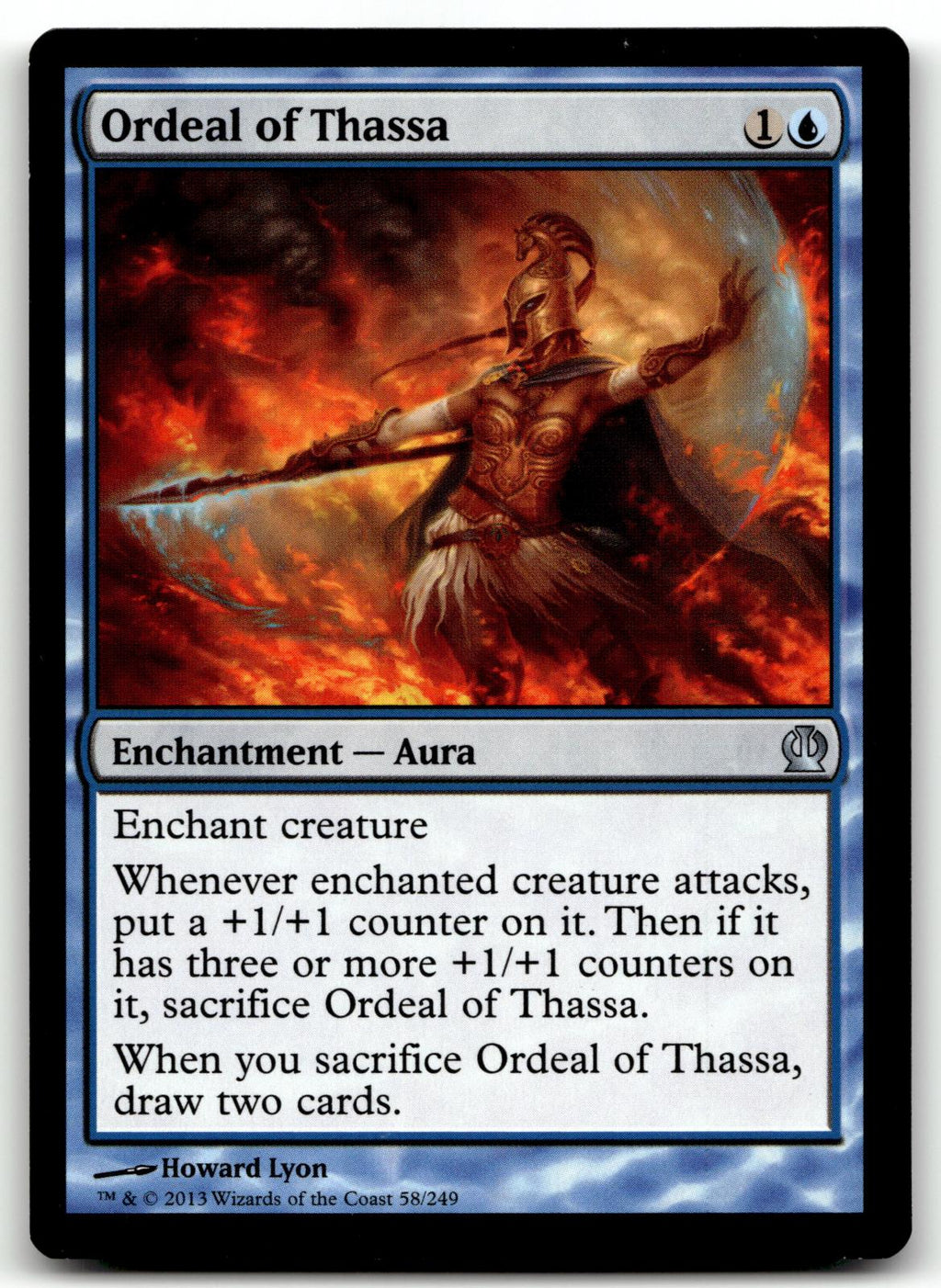 Ordeal of Thassa 58 Uncommon Theros Magic: The Gathering Near Mint