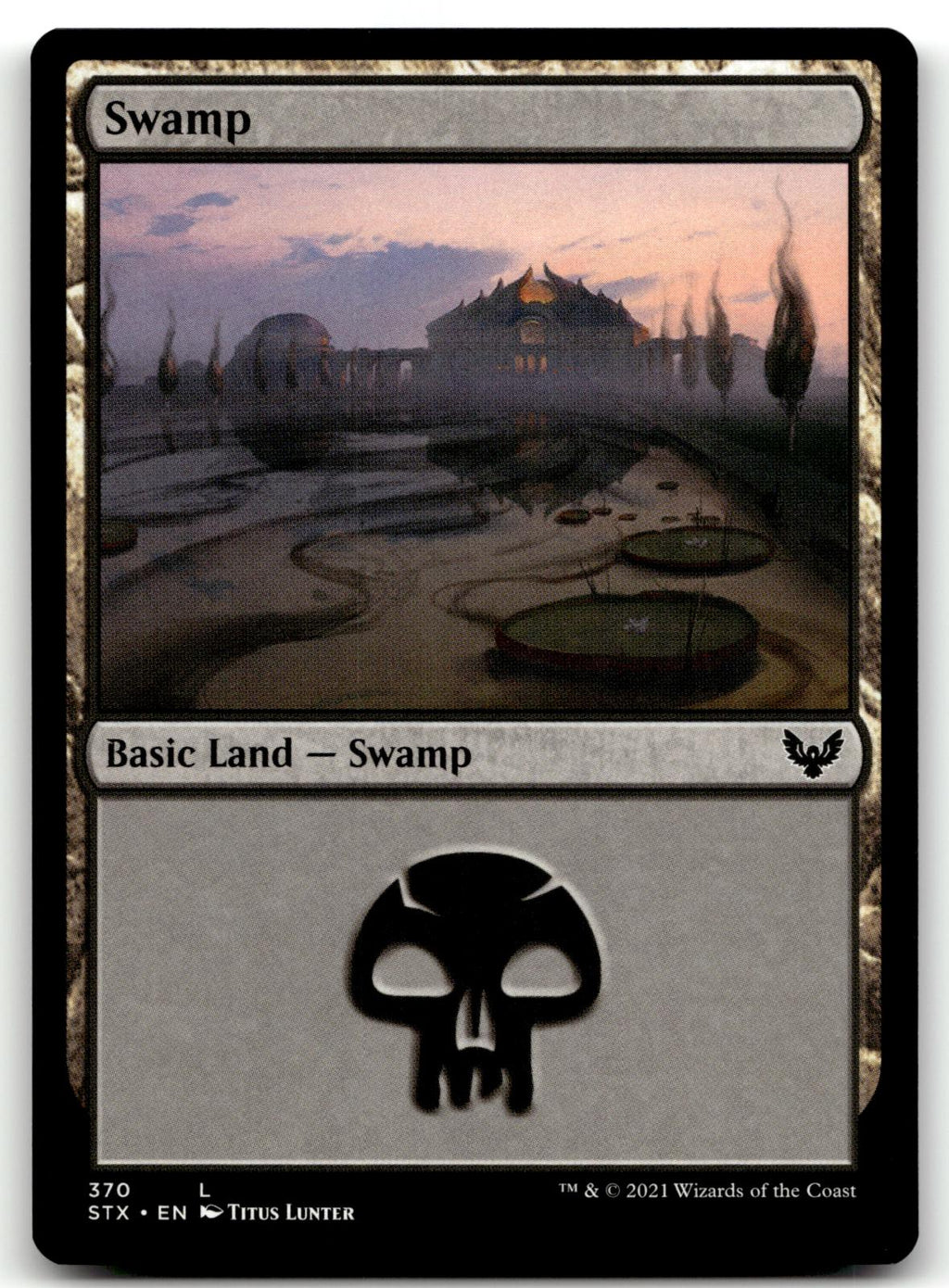 Swamp (370) 370 Land Strixhaven: School of Mages Magic: The Gathering Near Mint