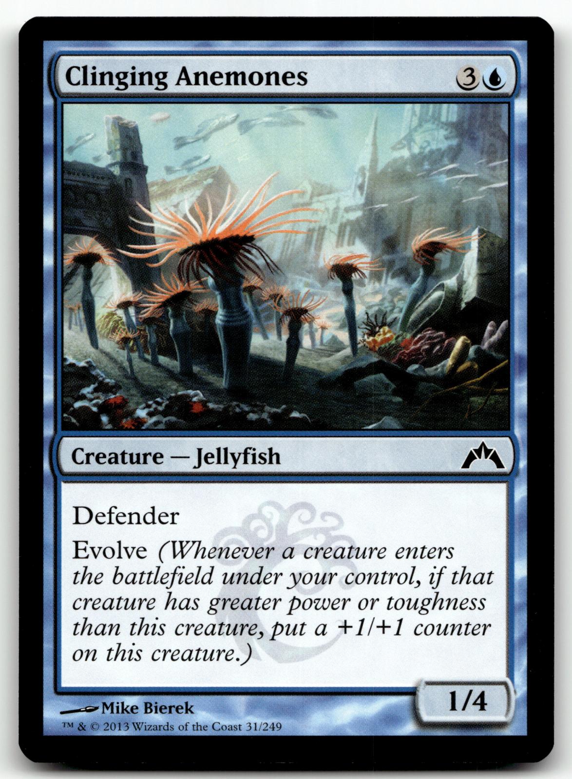 Clinging Anemones 31 Common Gatecrash Magic: The Gathering Near Mint