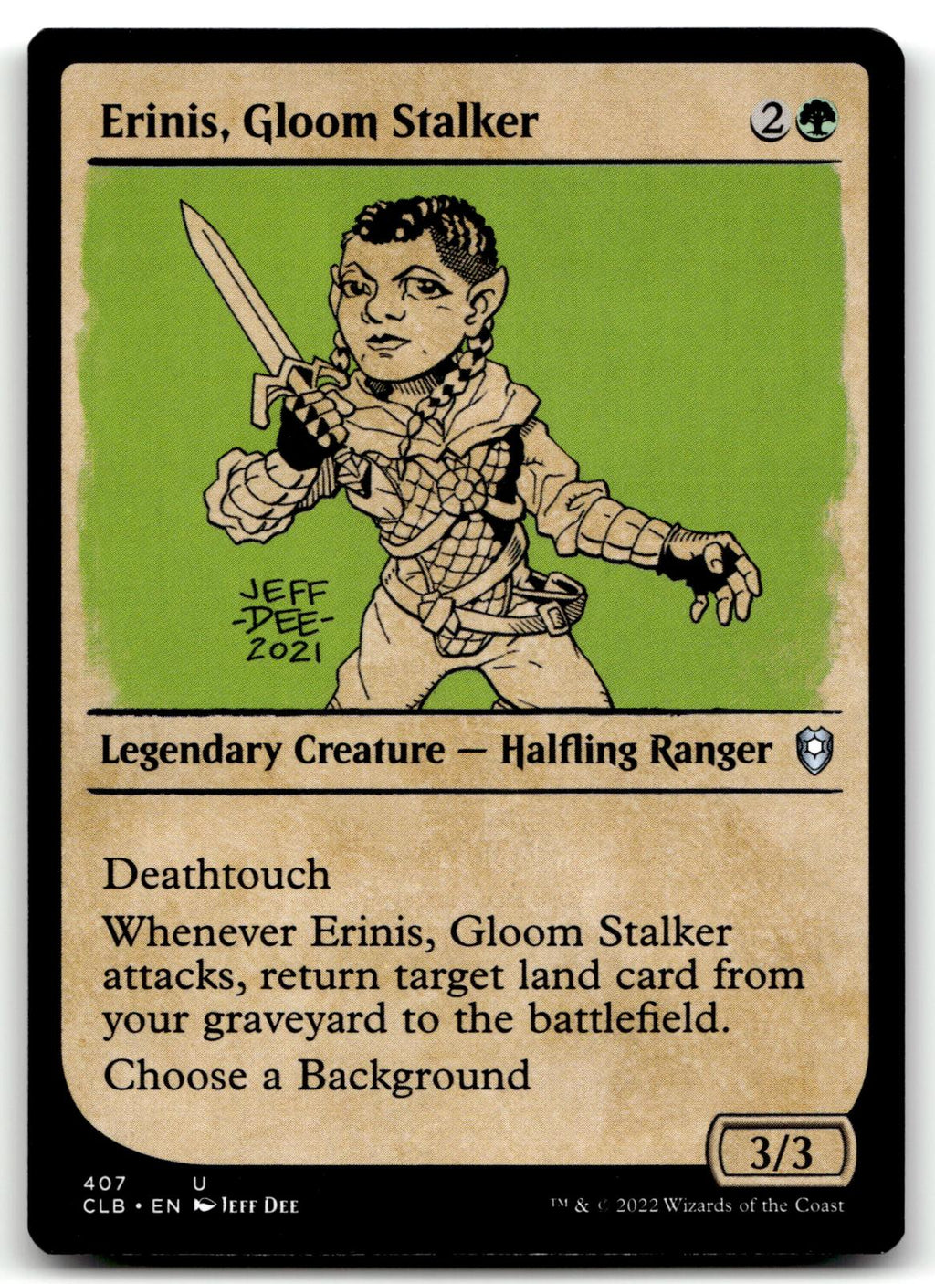 Erinis, Gloom Stalker (Showcase) 407 Commander Legends: 