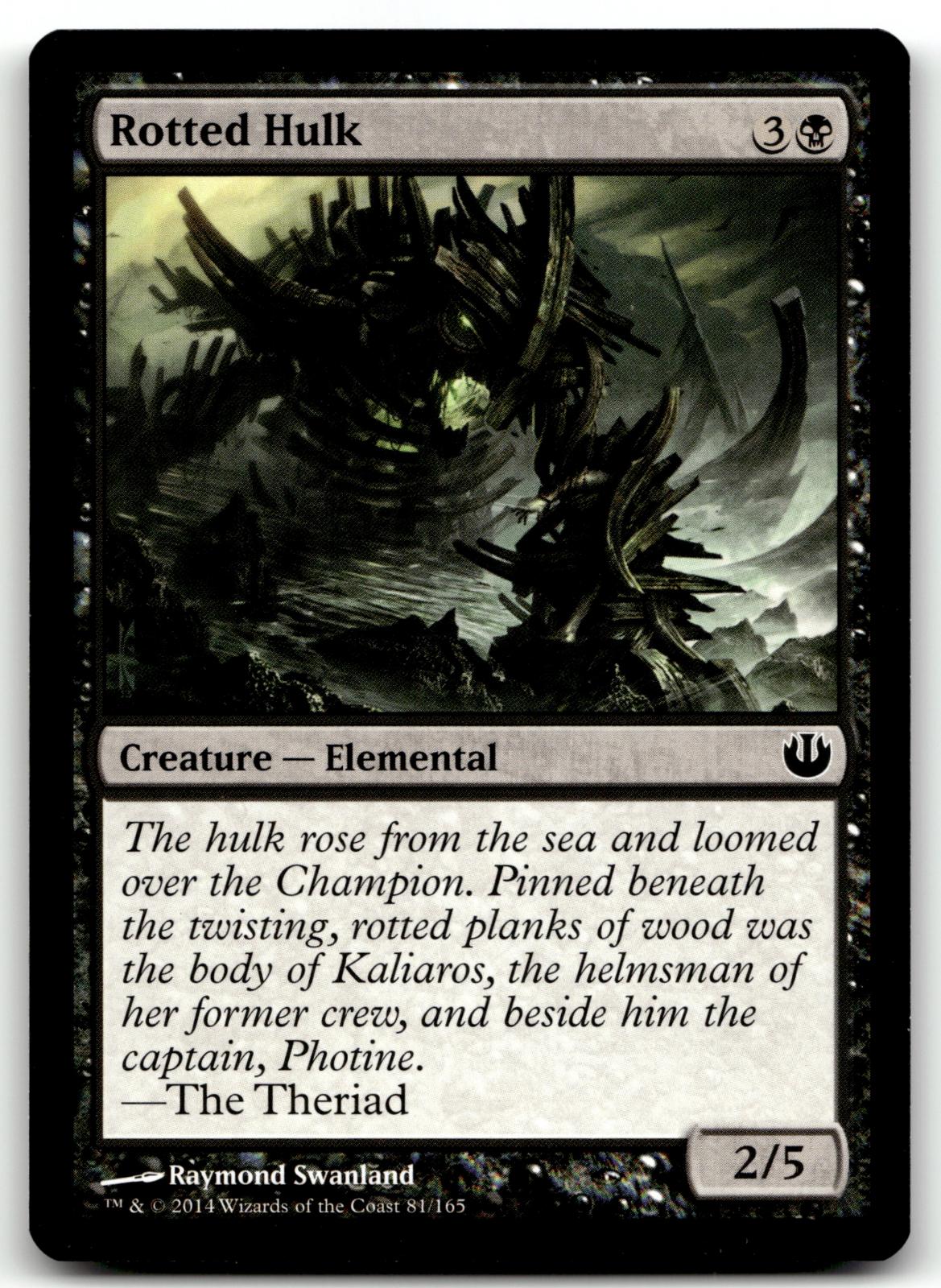 Rotted Hulk 81 Common Journey Into Nyx Magic: The Gathering Near Mint