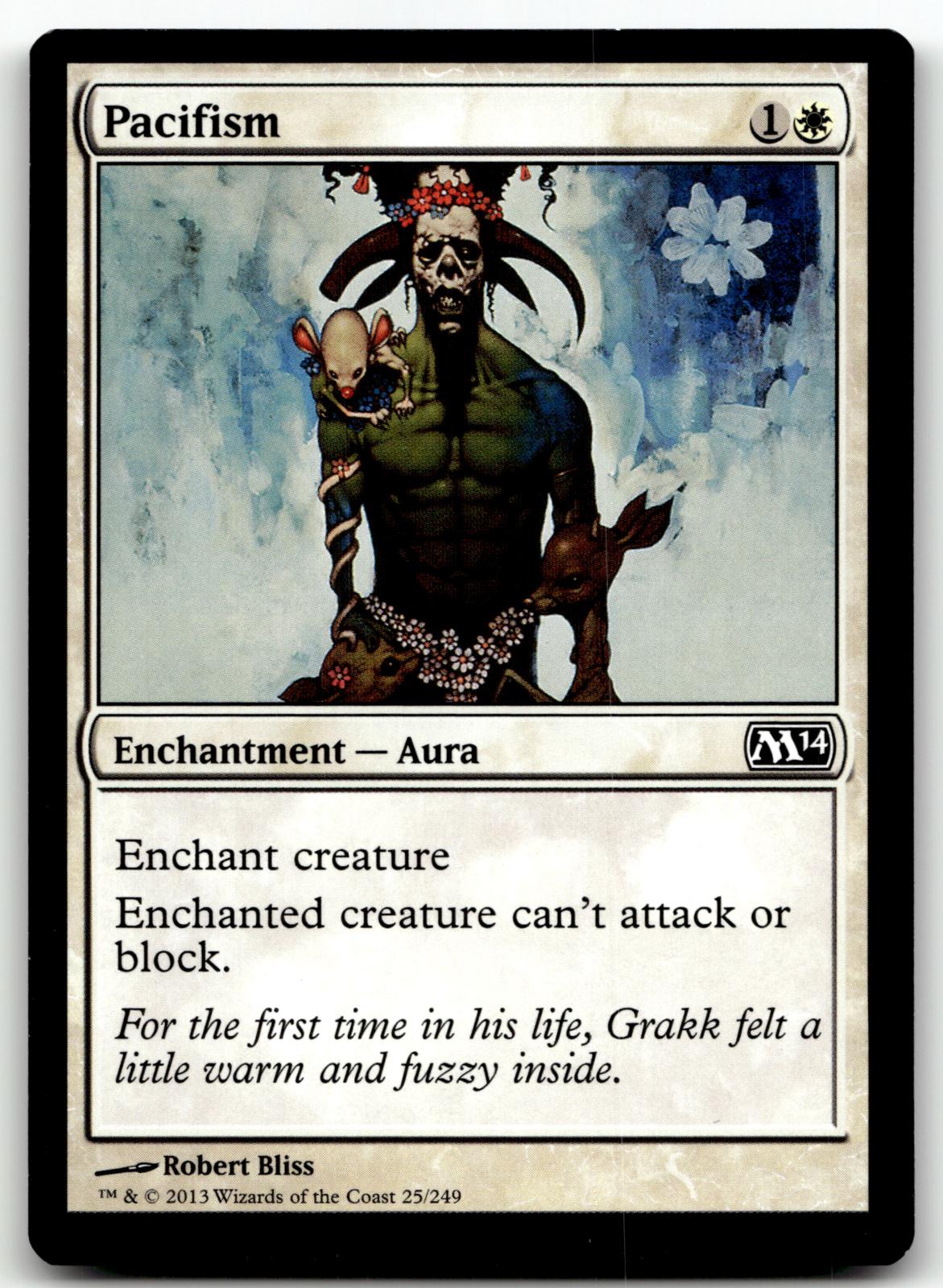 Pacifism 24 Common Magic 2013 (M13) Magic: The Gathering Near Mint