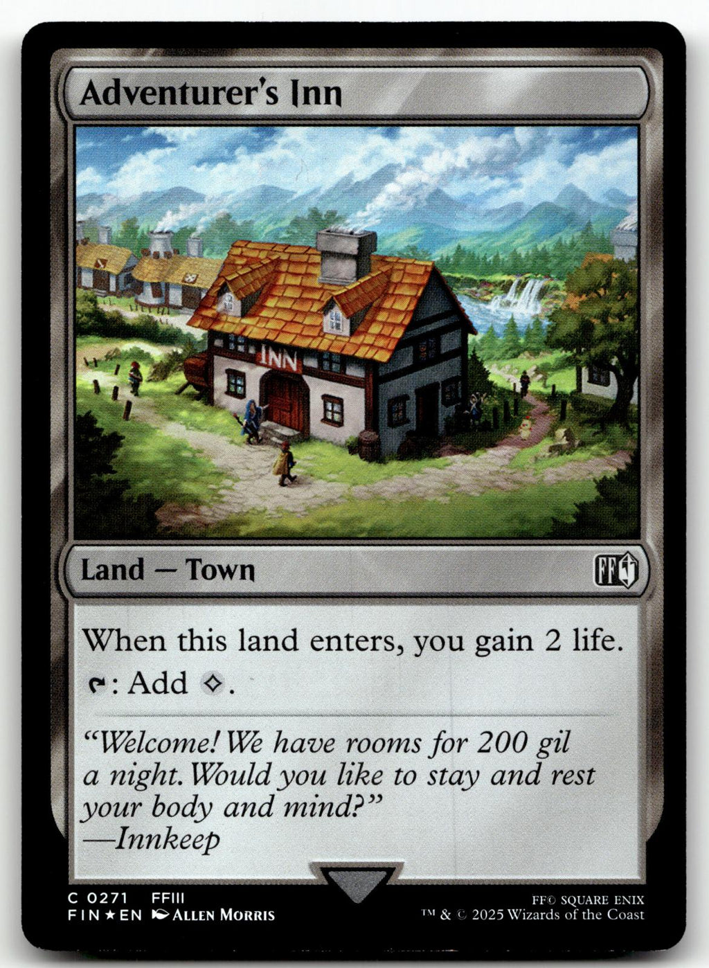 Adventurer's Inn 271 Common FINAL FANTASY Magic: The Gathering Foil Near Mint