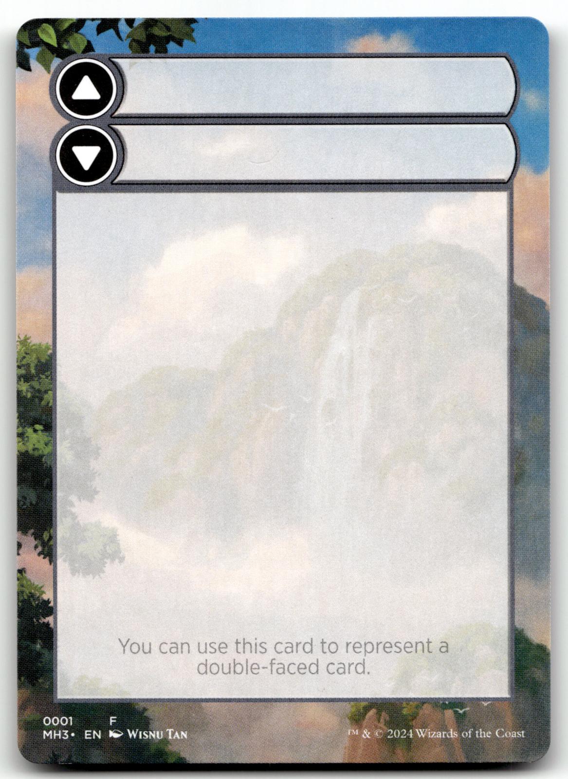 Helper Card 1 Token Modern Horizons 3 Magic: The Gathering Near Mint