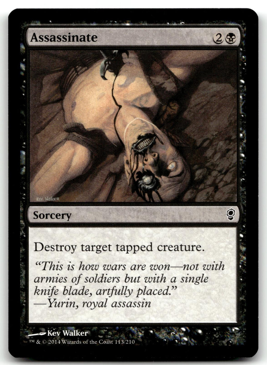 Assassinate 113 Common Conspiracy Magic: The Gathering Near Mint