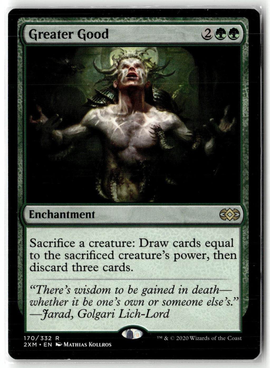 Greater Good 170 Rare Double Masters Magic: The Gathering Near Mint