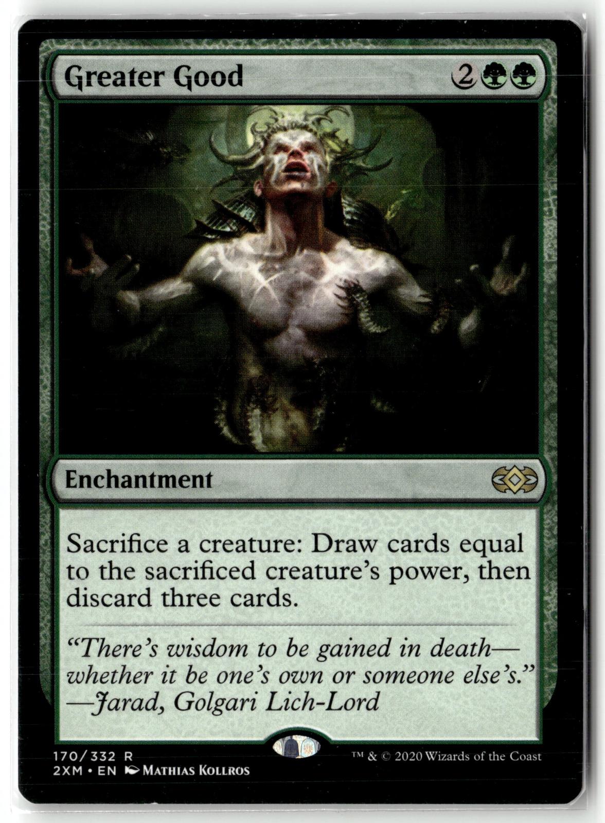 Greater Good 170 Rare Double Masters Magic: The Gathering Near Mint