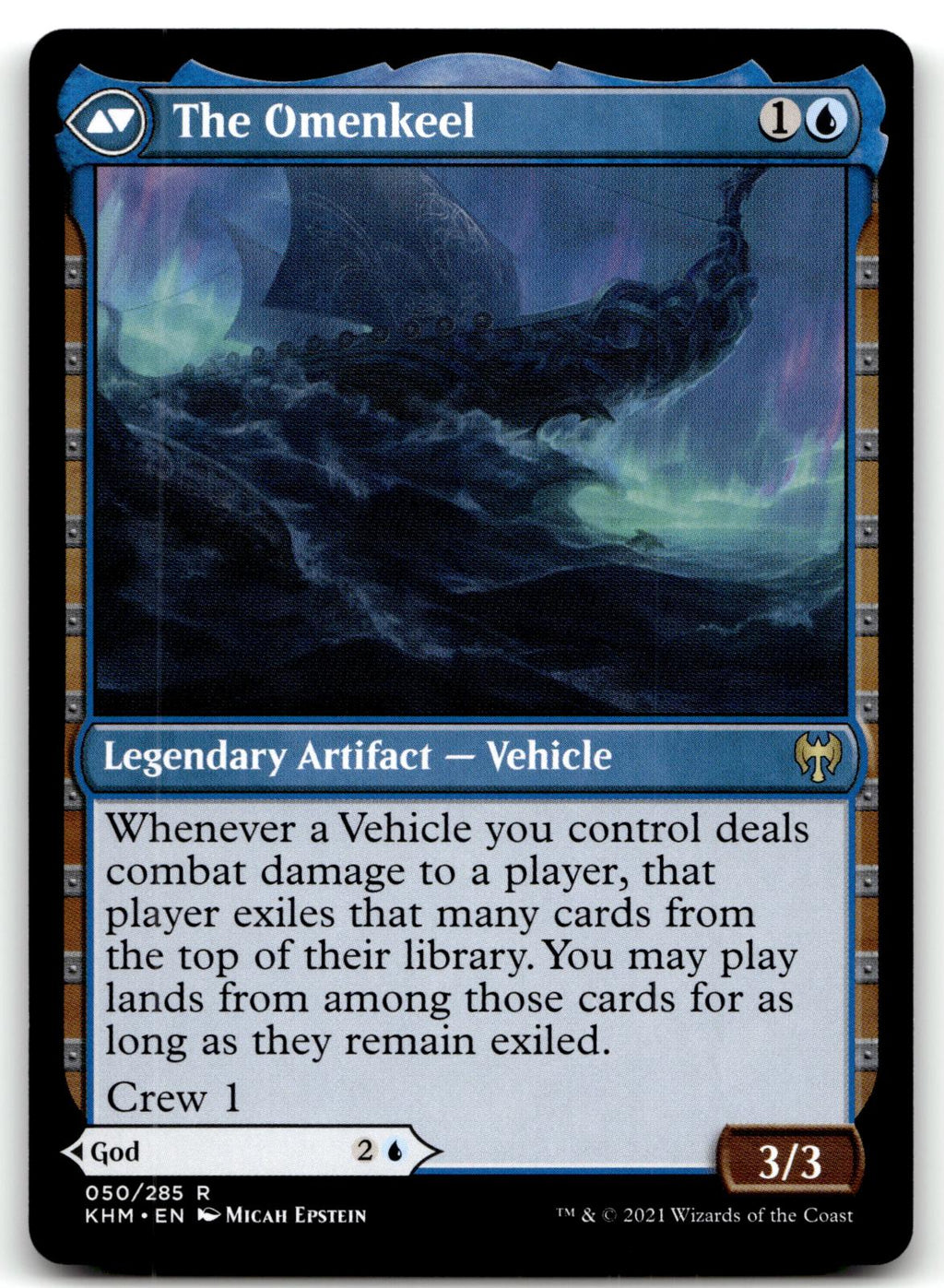 Cosima, God of the Voyage 50 Rare Kaldheim Magic: The Gathering Near Mint