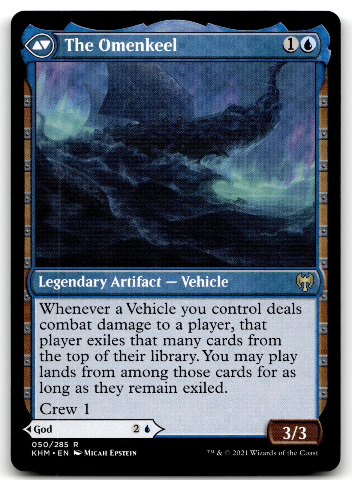 Cosima, God of the Voyage 50 Rare Kaldheim Magic: The Gathering Near Mint