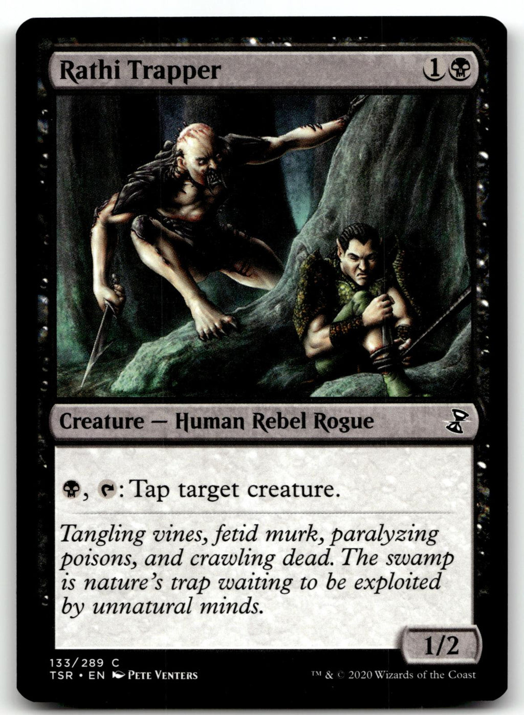 Rathi Trapper 133 Common Time Spiral: Remastered Magic: The Gathering Near Mint