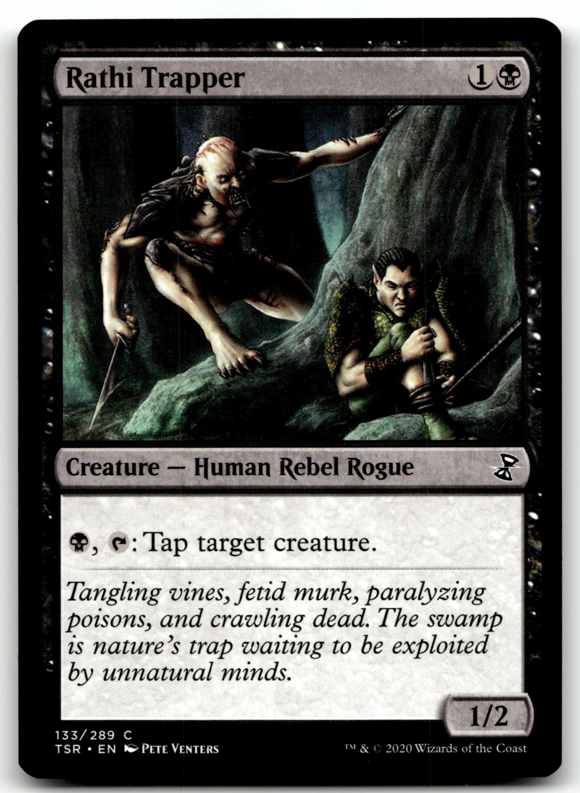 Rathi Trapper 133 Common Time Spiral: Remastered Magic: The Gathering Near Mint