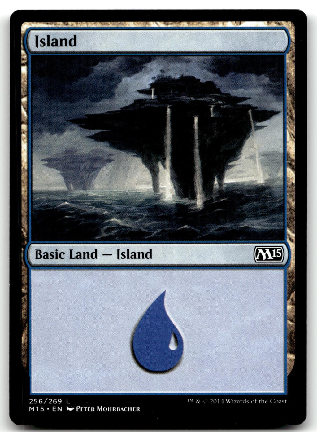 Island (256) 256 Land Magic 2015 (M15) Magic: The Gathering Near Mint