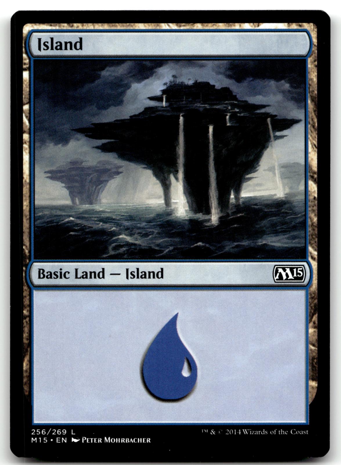 Island (256) 256 Land Magic 2015 (M15) Magic: The Gathering Near Mint