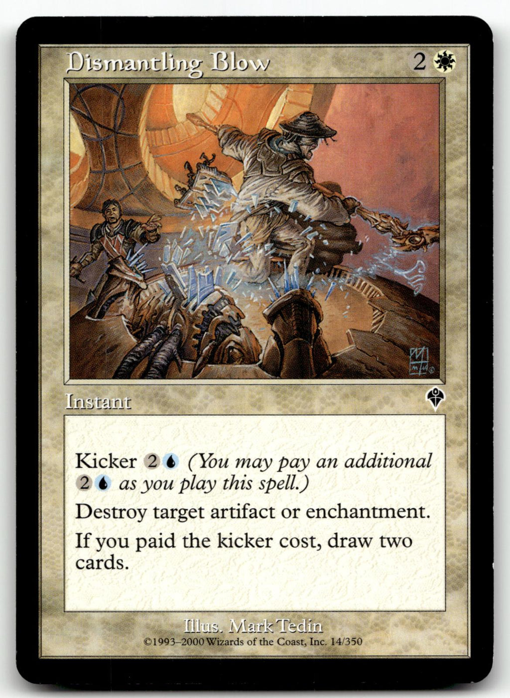Dismantling Blow 14 Common Invasion Magic: The Gathering Near Mint