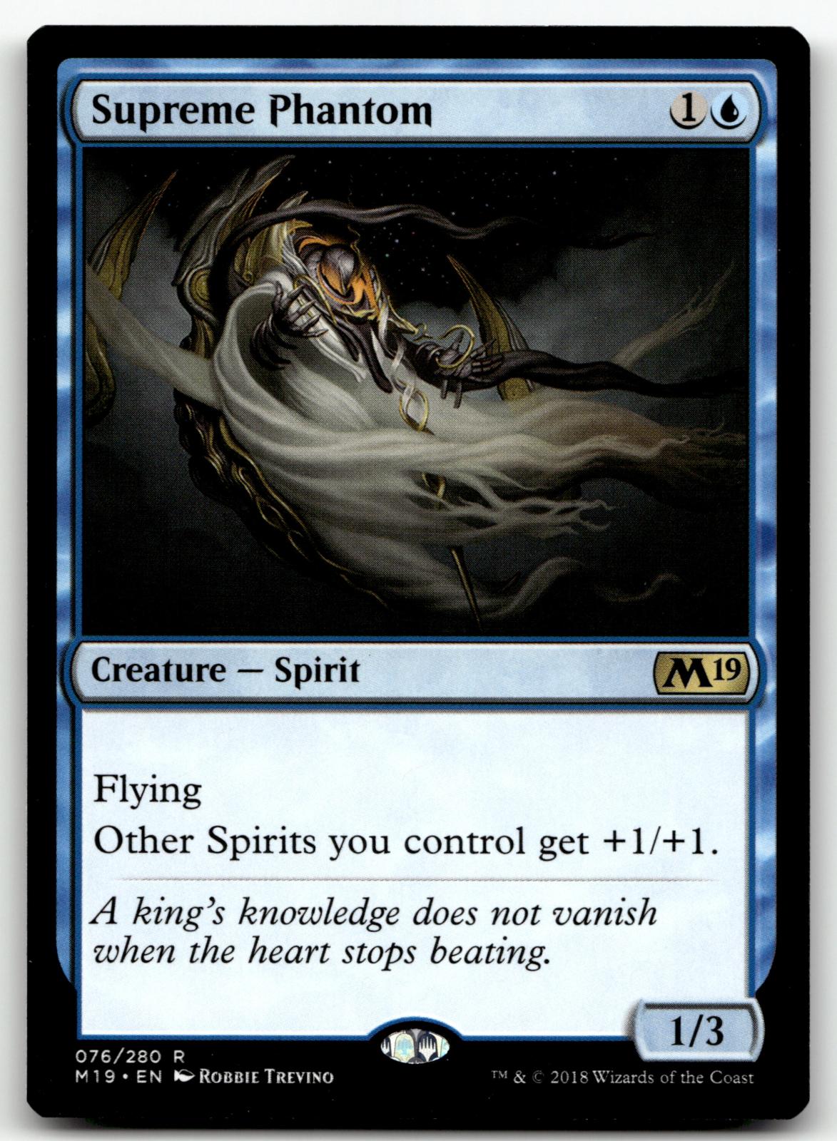 Supreme Phantom 76 Rare Core Set 2019 Magic: The Gathering Near Mint