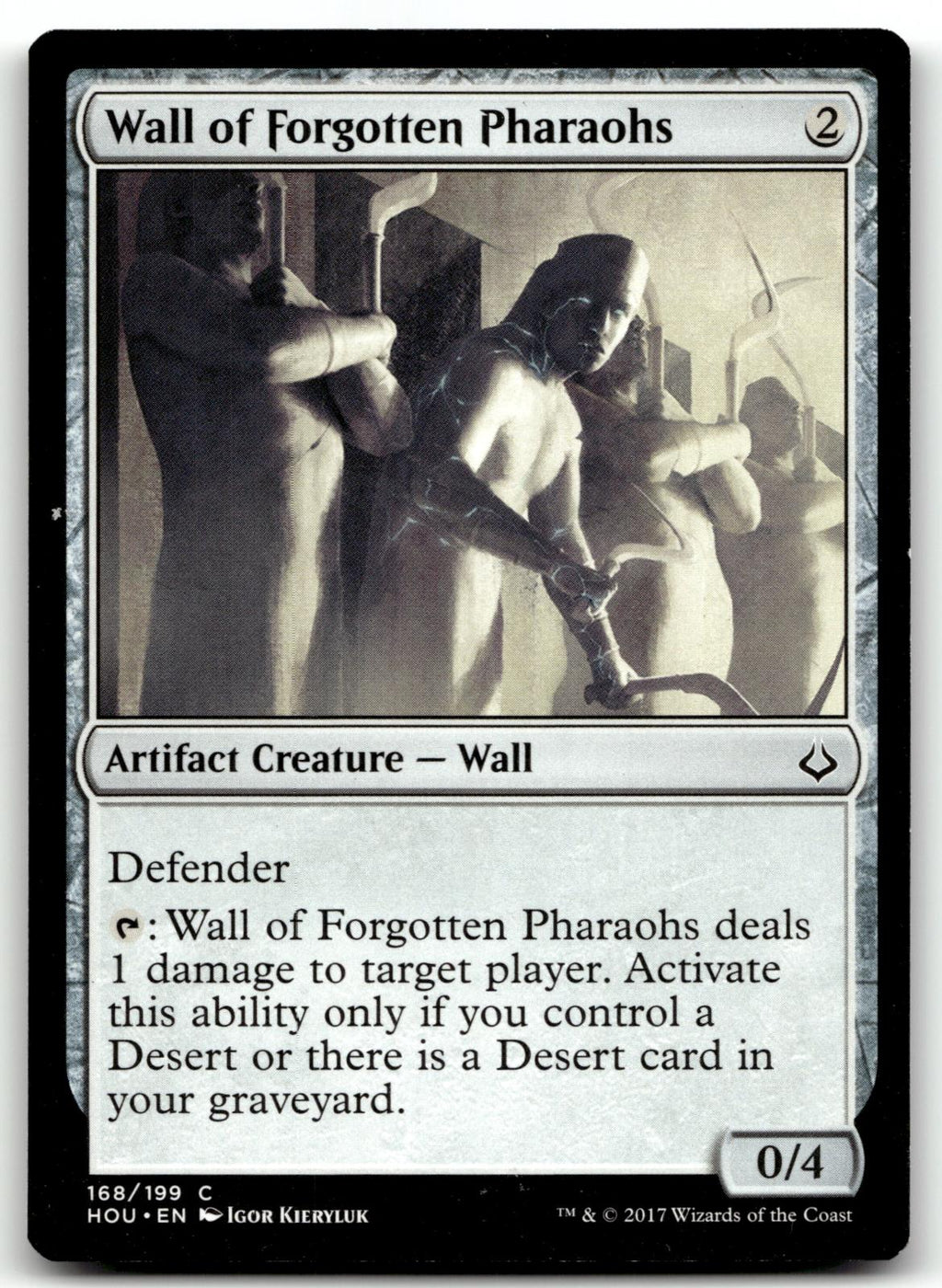 Wall of Forgotten Pharaohs 168 Hour of Devastation Magic: The Gathering NM