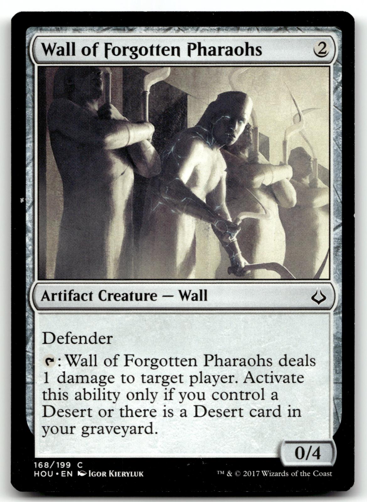 Wall of Forgotten Pharaohs 168 Hour of Devastation Magic: The Gathering NM
