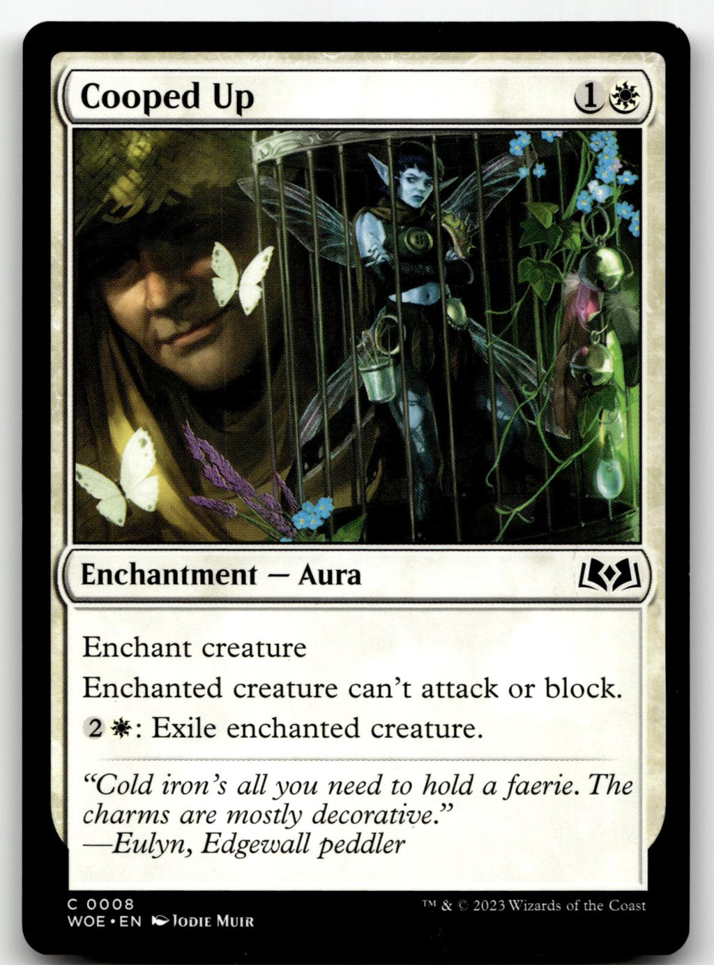 Cooped Up 8 Common Wilds of Eldraine Magic: The Gathering Near Mint