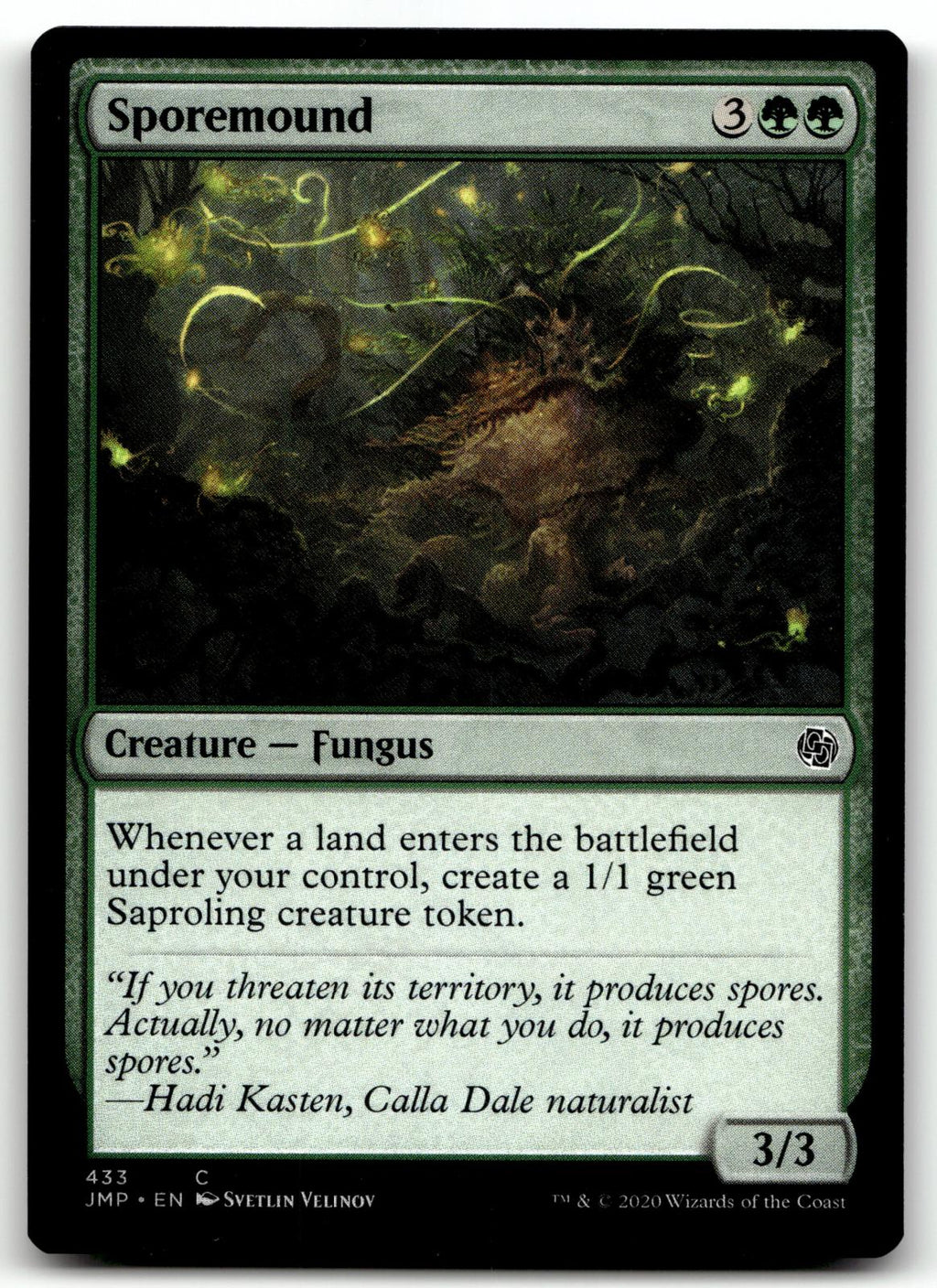 Sporemound 433 Common Jumpstart Magic: The Gathering Near Mint