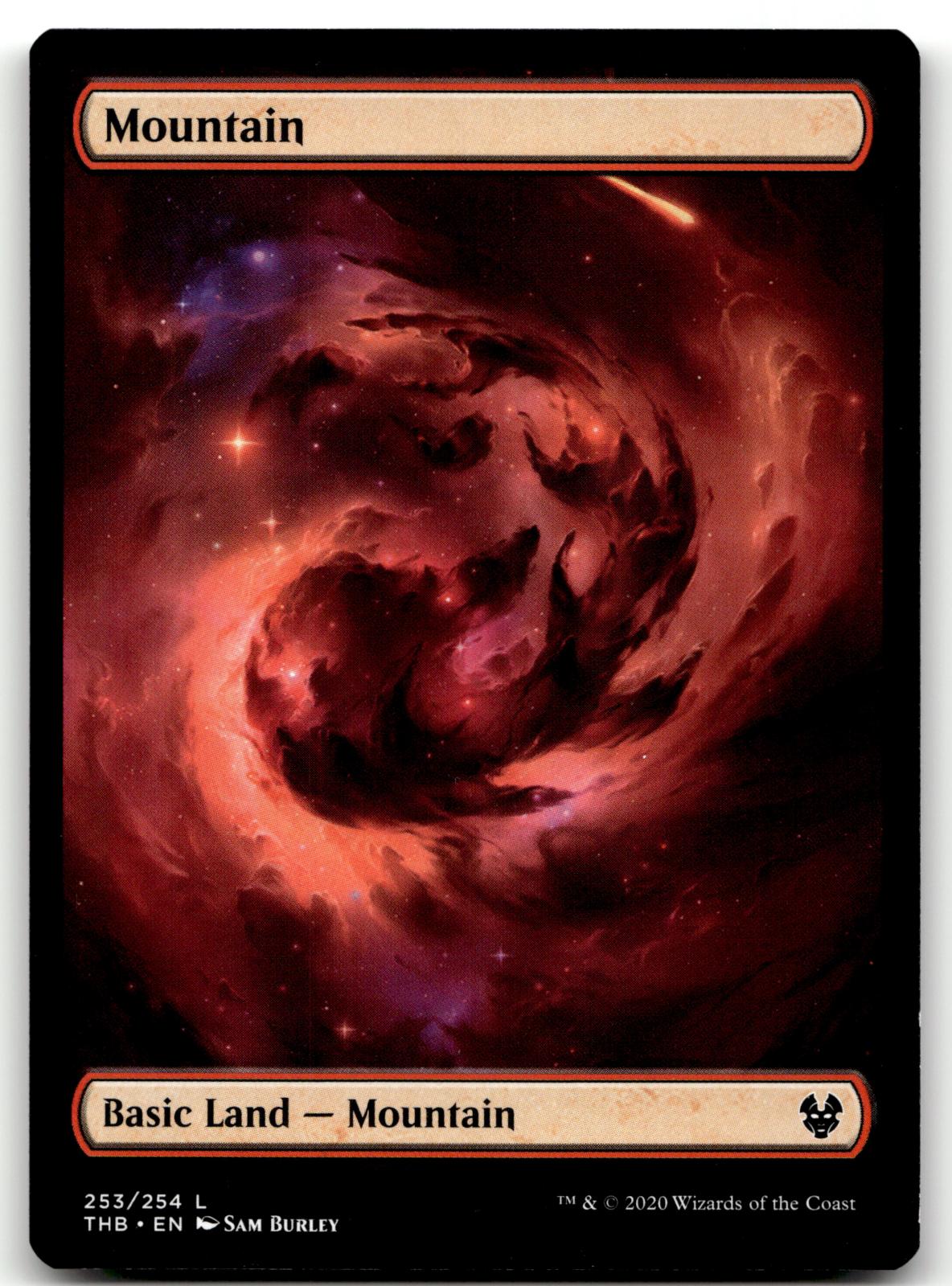 Mountain 253 Land Theros Beyond Death Magic: The Gathering Near Mint