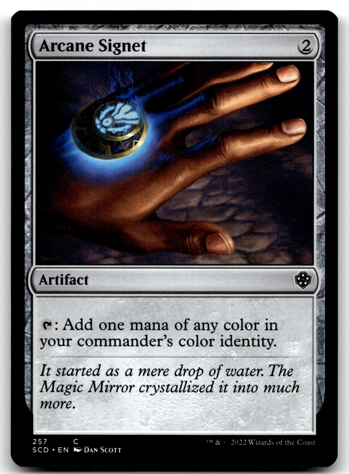 Arcane Signet 257 Common Starter Commander Decks Magic: The Gathering Near Mint