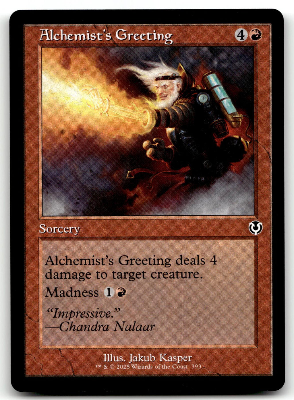 Alchemist's Greeting (Retro Frame) 393 Innistrad Remastered Magic: The Gathering