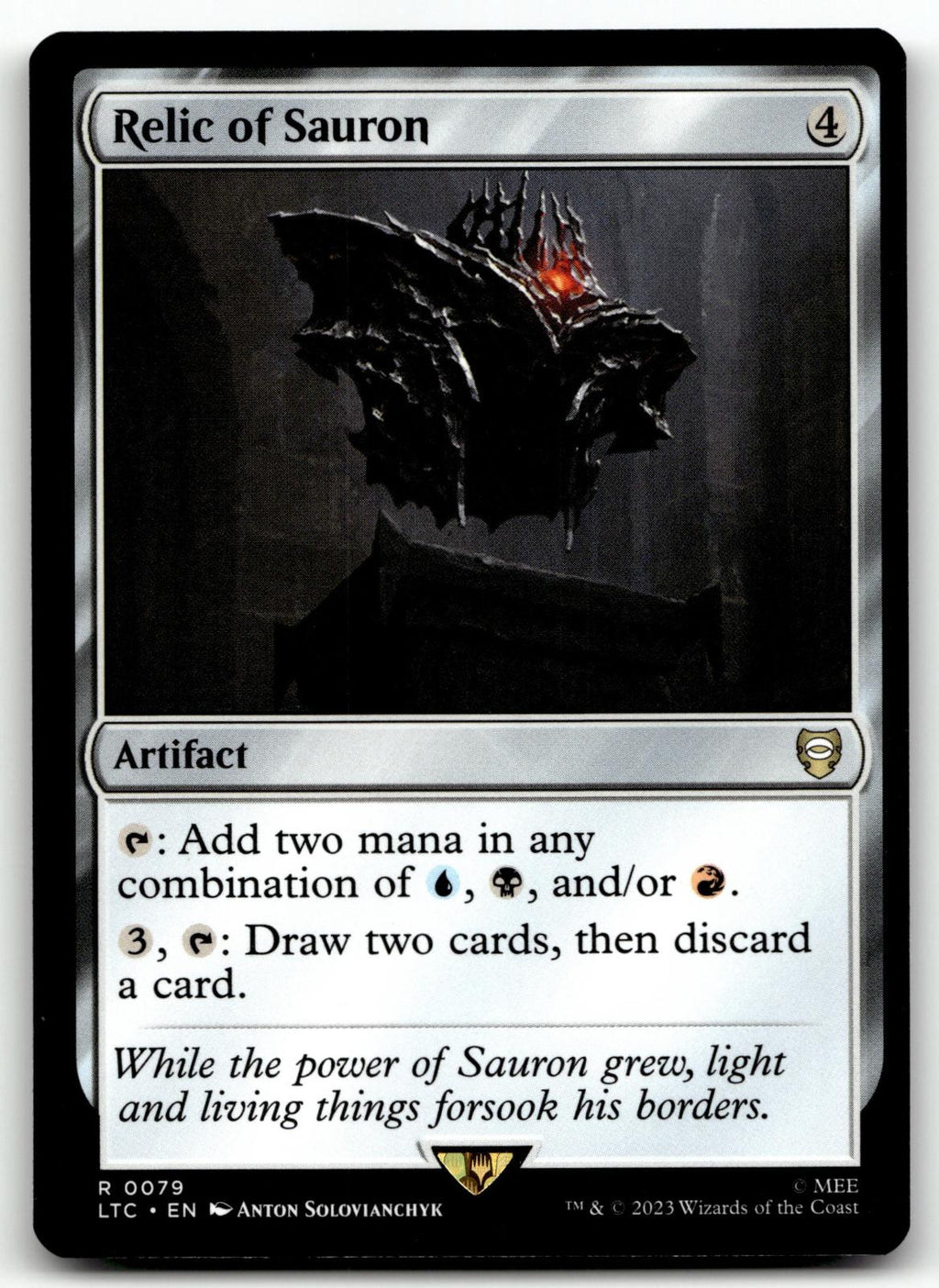 Relic of Sauron 79 Commander: The Lord of the Rings: Tales of Middle-earth 