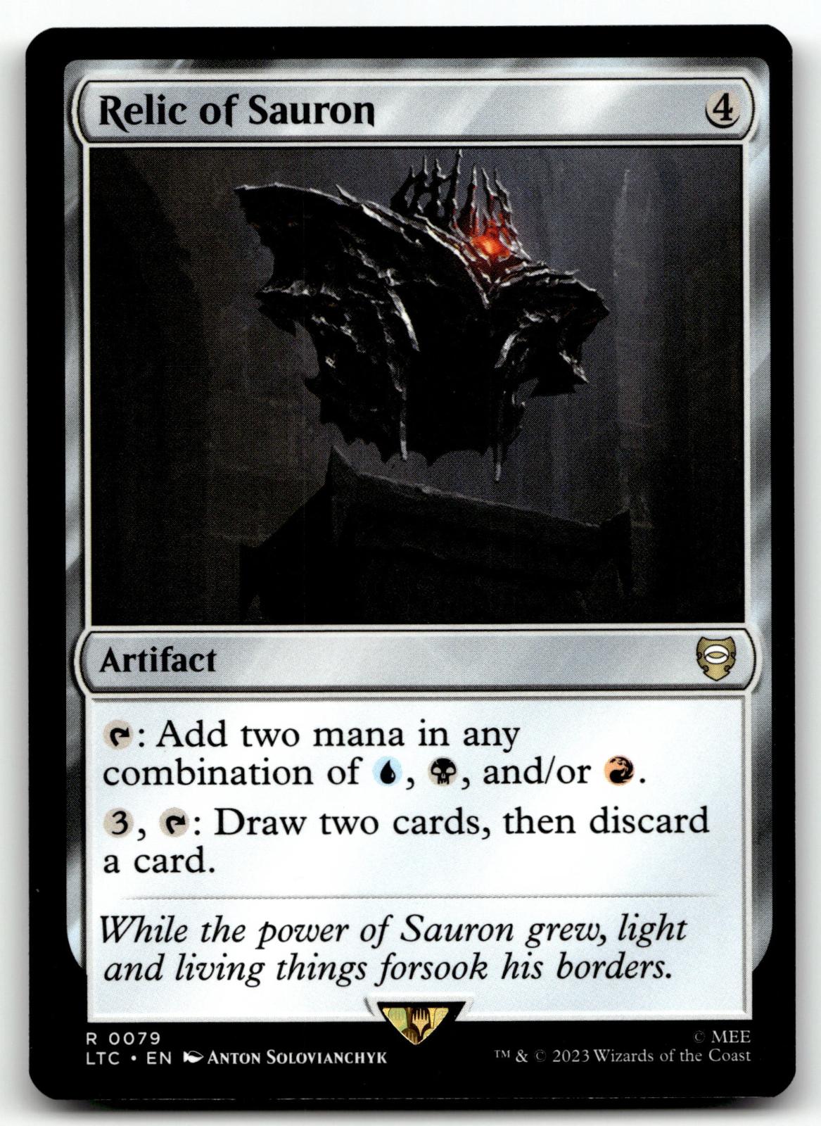 Relic of Sauron 79 Commander: The Lord of the Rings: Tales of Middle-earth 