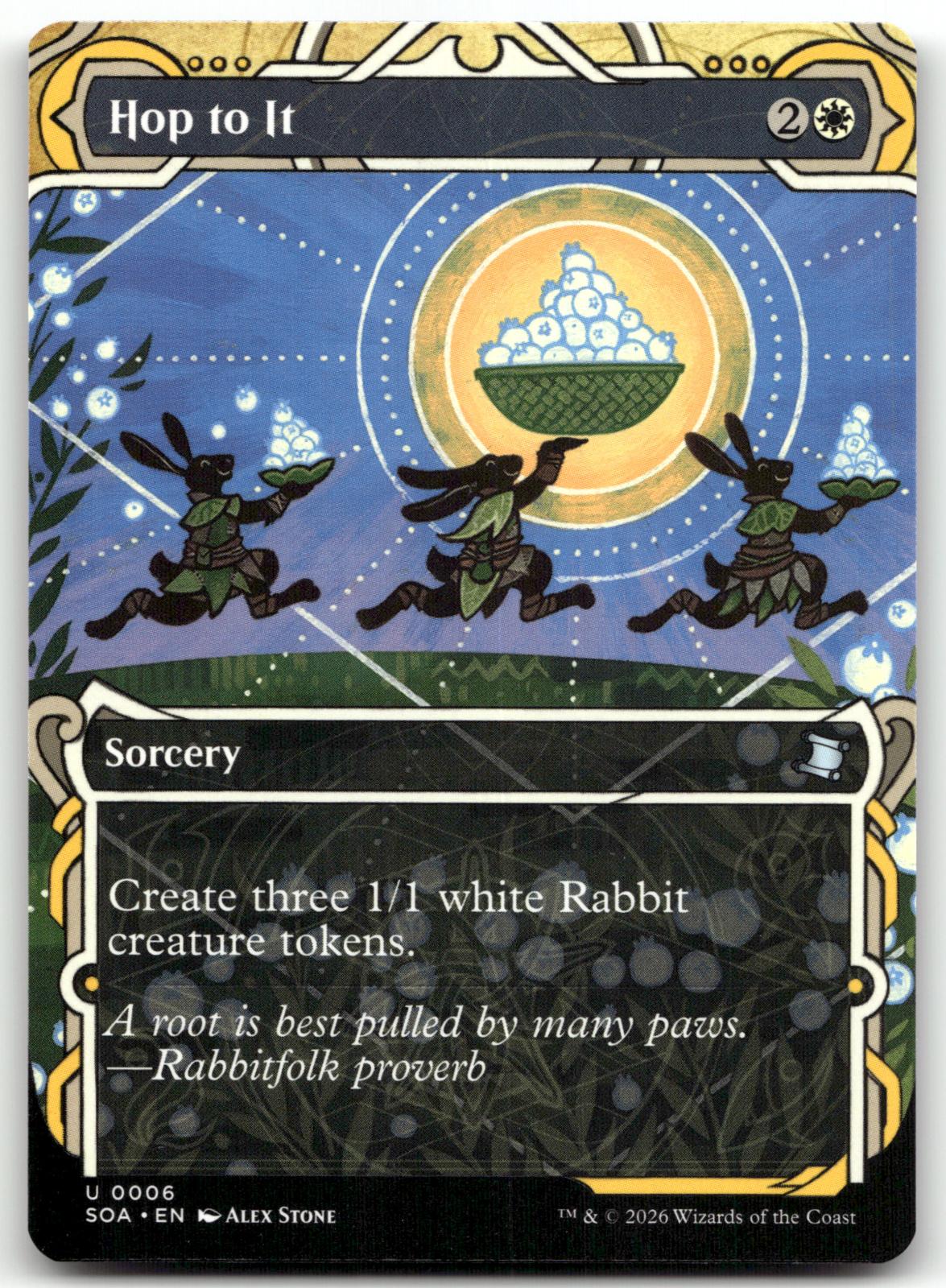 Hop to It 6 Secrets of Strixhaven: Mystical Archive Magic: The Gathering NM
