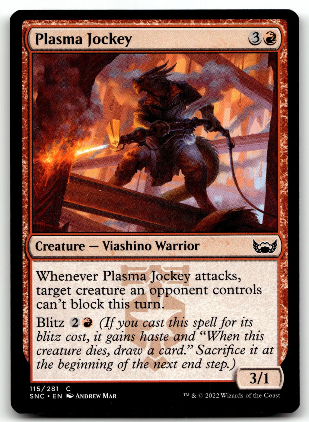 Plasma Jockey 115 Common Streets of New Capenna Magic: The Gathering Near Mint