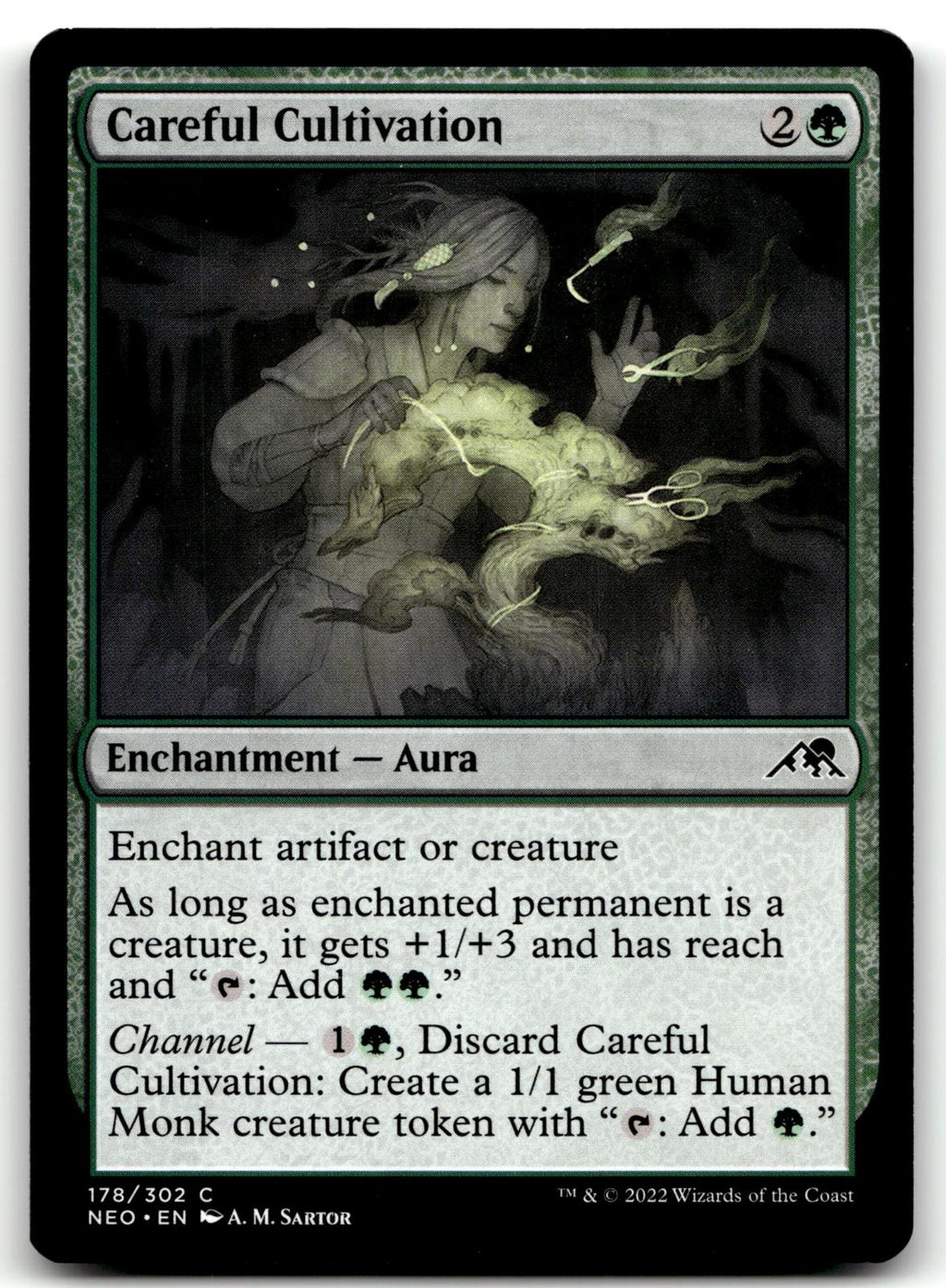 Careful Cultivation 178 Common Kamigawa: Neon Dynasty Magic: The Gathering NM