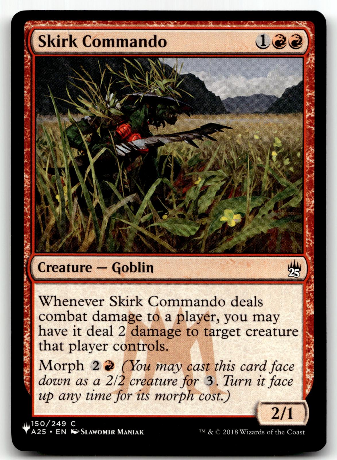 Skirk Commando 150 Common The List Reprints Magic: The Gathering Near Mint