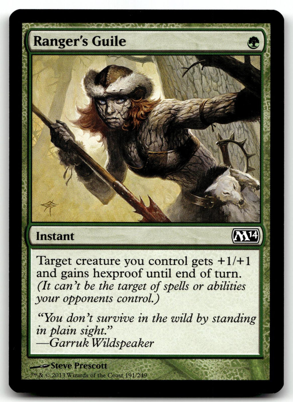 Ranger's Guile 201 Common Innistrad Magic: The Gathering Near Mint