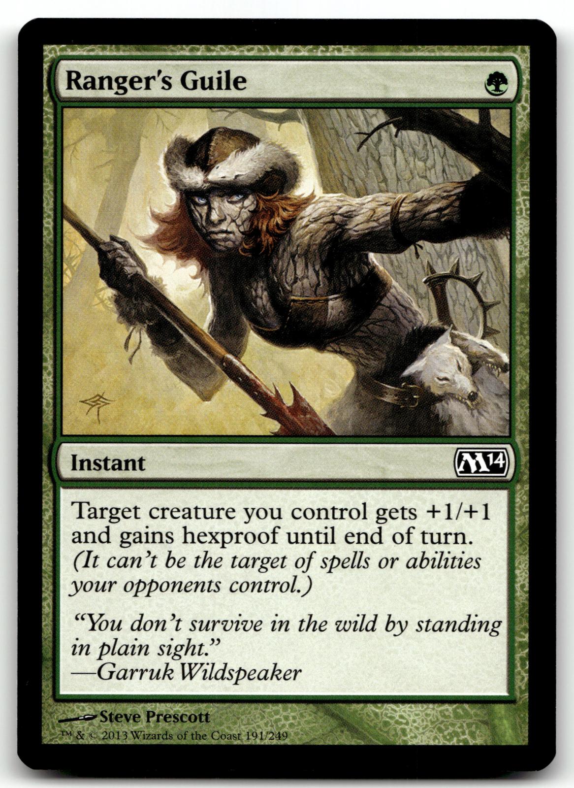 Ranger's Guile 201 Common Innistrad Magic: The Gathering Near Mint