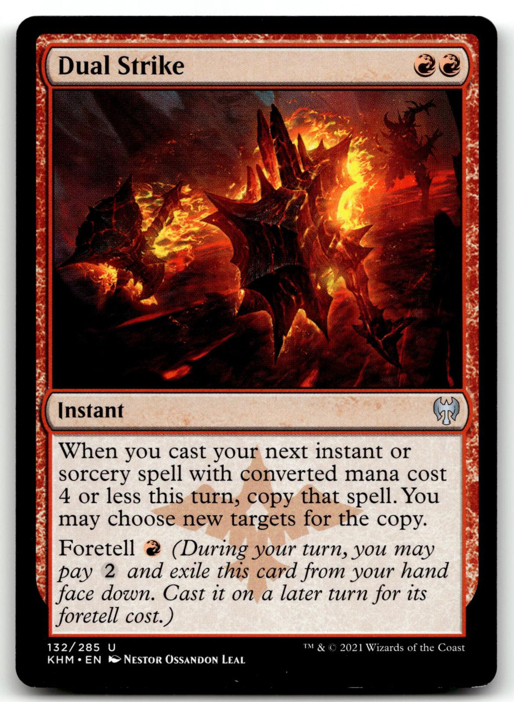 Dual Strike 132 Uncommon Kaldheim Magic: The Gathering Near Mint