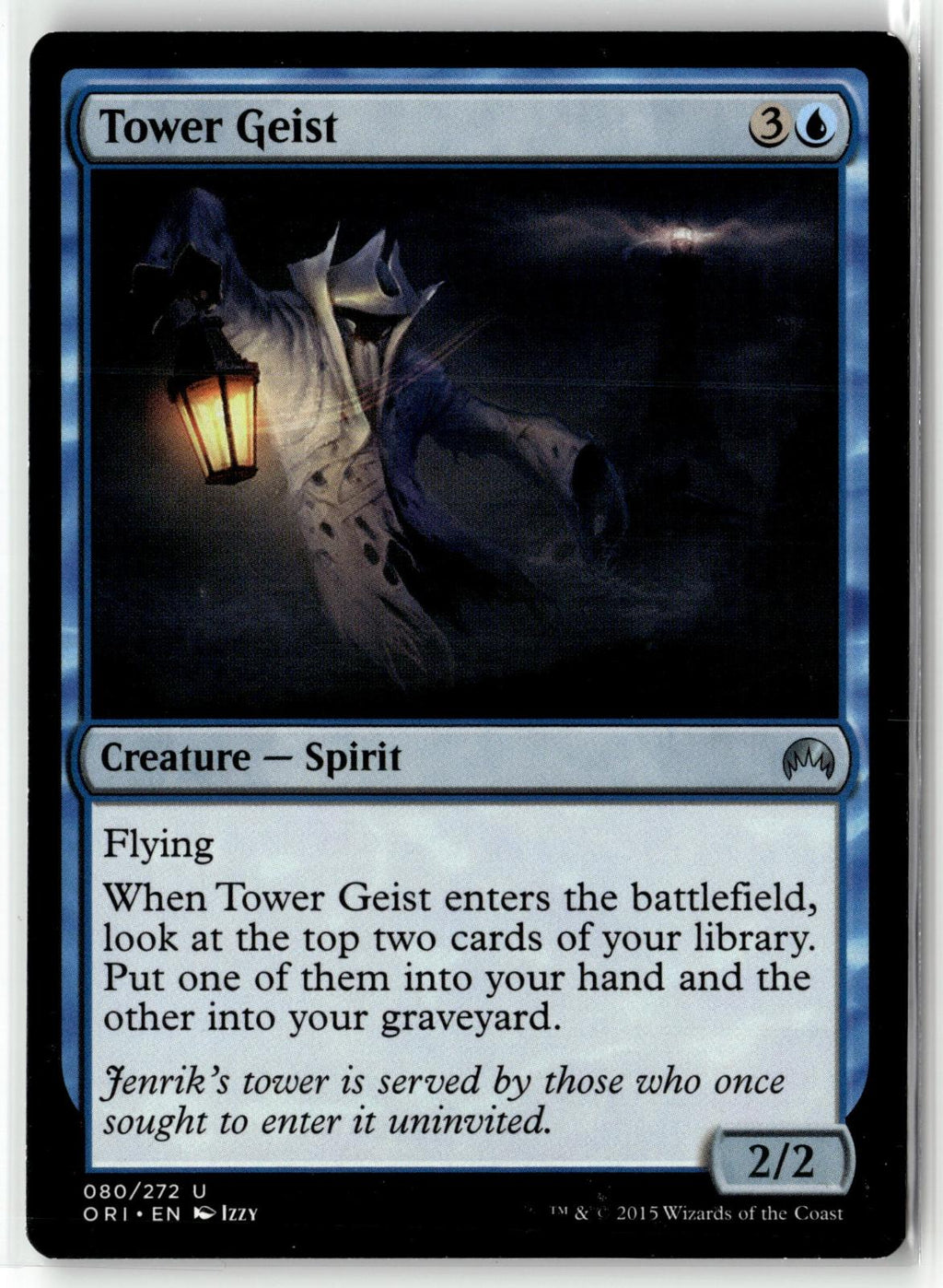 Tower Geist 80 Uncommon Magic Origins Magic: The Gathering Near Mint