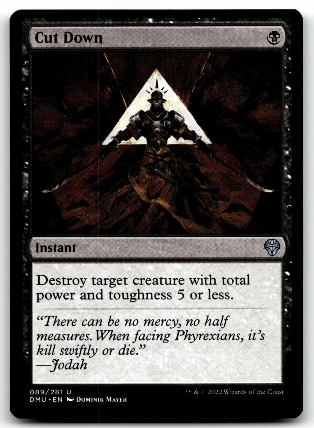 Cut Down 89 Uncommon Dominaria United Magic: The Gathering Near Mint