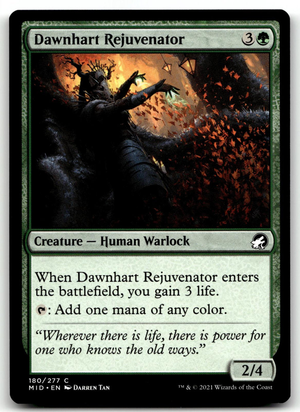 Dawnhart Rejuvenator 180 Common Innistrad: Midnight Hunt Magic: The Gathering NM