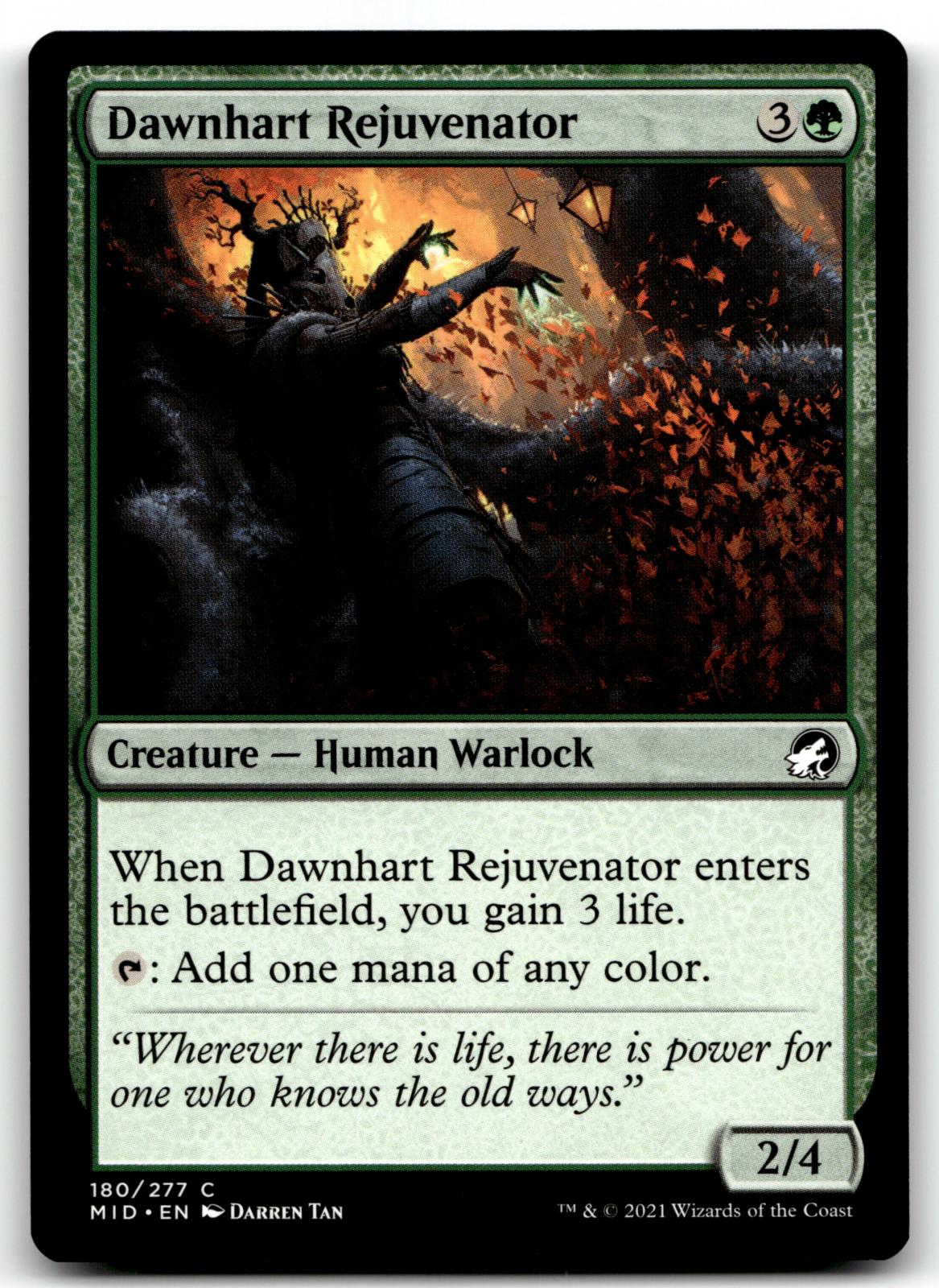 Dawnhart Rejuvenator 180 Common Innistrad: Midnight Hunt Magic: The Gathering NM