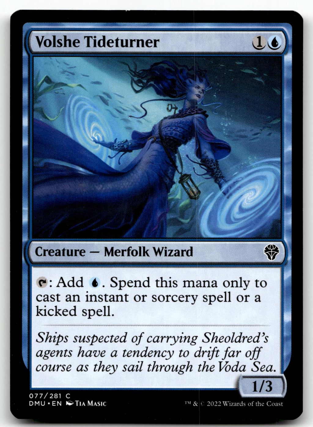 Volshe Tideturner 77 Common Dominaria United Magic: The Gathering Near Mint