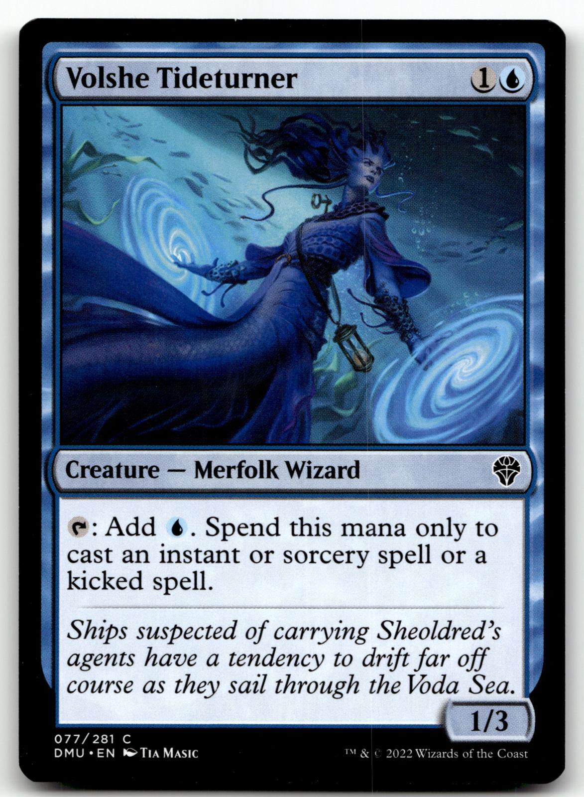 Volshe Tideturner 77 Common Dominaria United Magic: The Gathering Near Mint