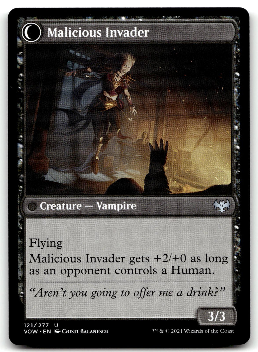 Innocent Traveler 121 Uncommon Innistrad: Crimson Vow Magic: The Gathering NM
