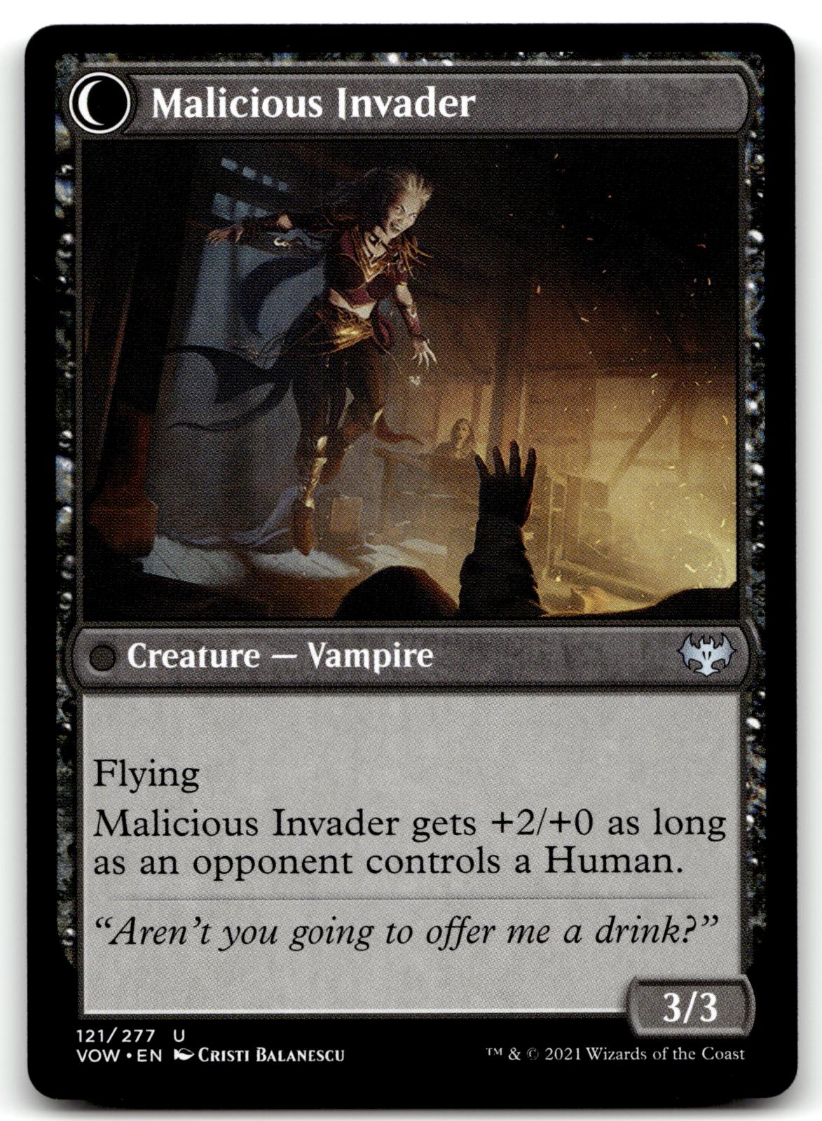 Innocent Traveler 121 Uncommon Innistrad: Crimson Vow Magic: The Gathering NM