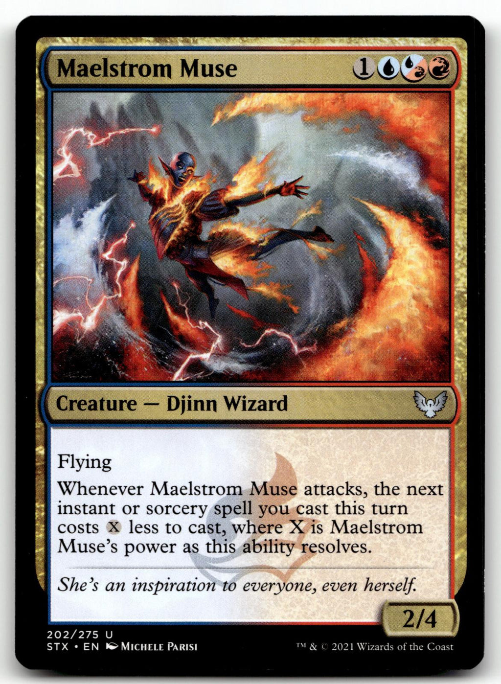 Maelstrom Muse 202 Uncommon Strixhaven: School of Mages Magic: The Gathering NM